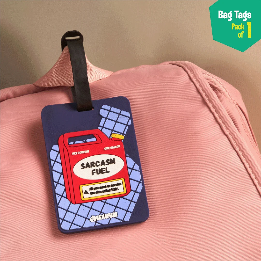 Sarcasm Fuel! Bag Tags, Pack Of 1