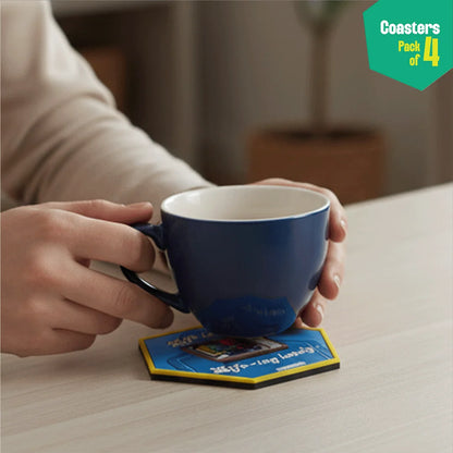 Tea Spiller! Coasters, Pack Of 4