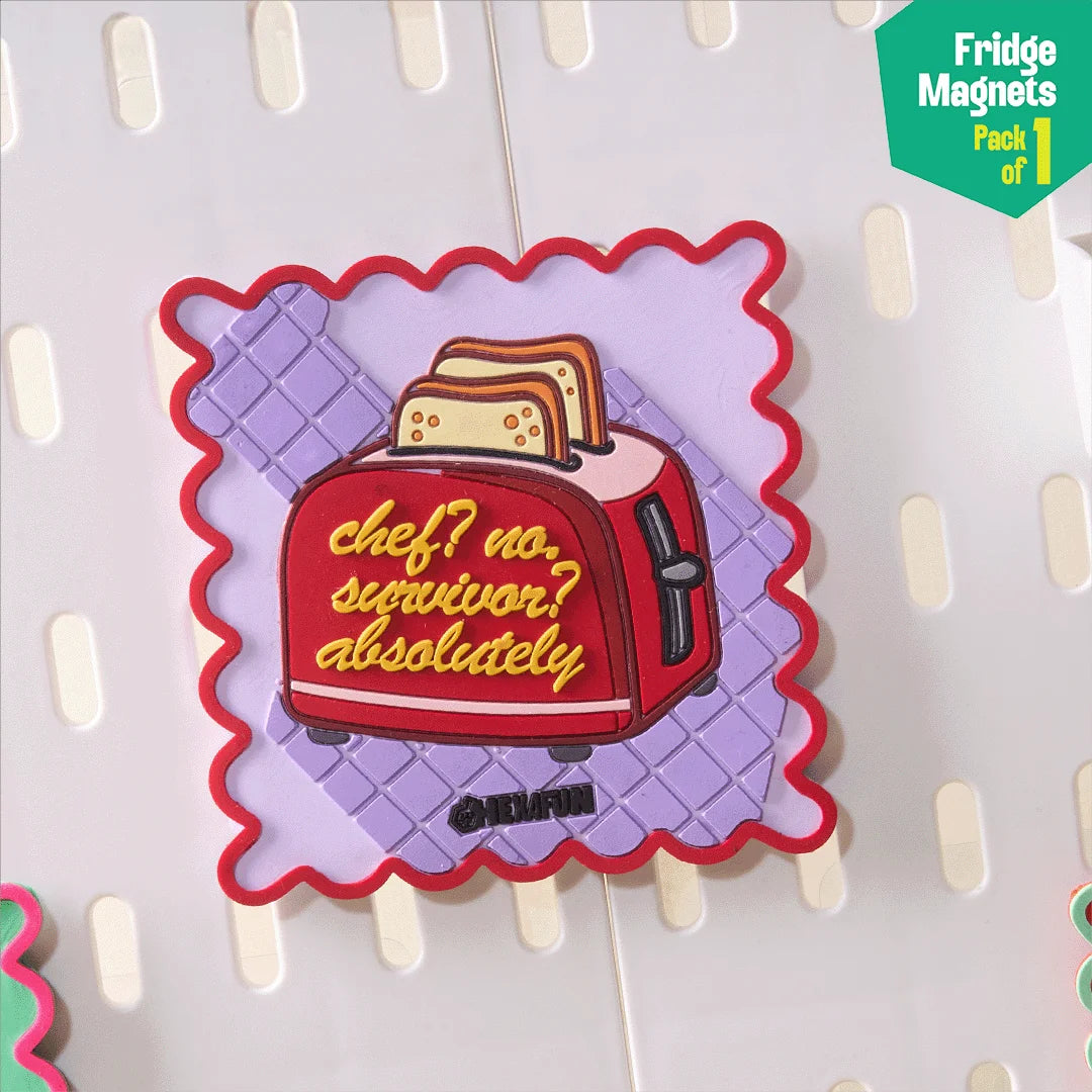 Survival Hack! Fridge Magnets, Pack of 1