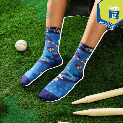 Paltan Certified! Unisex Socks, 100% Bamboo, Crew Length, Pack of 12