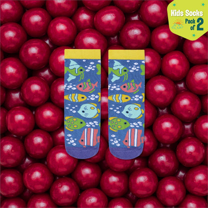 Finding Nemo! Unisex Kid's Socks, 100% Bamboo, Crew Length, Pack of 2