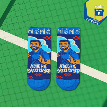 Champions! Unisex Socks, 100% Bamboo, Ankle Length, Pack of 2