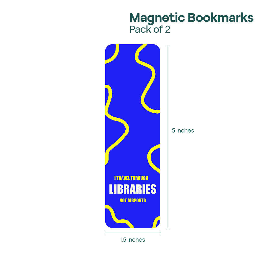 Magnetic Bookmarks Series 4, Pack of 2