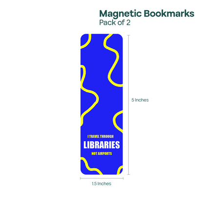 Magnetic Bookmarks Series 4, Pack of 2