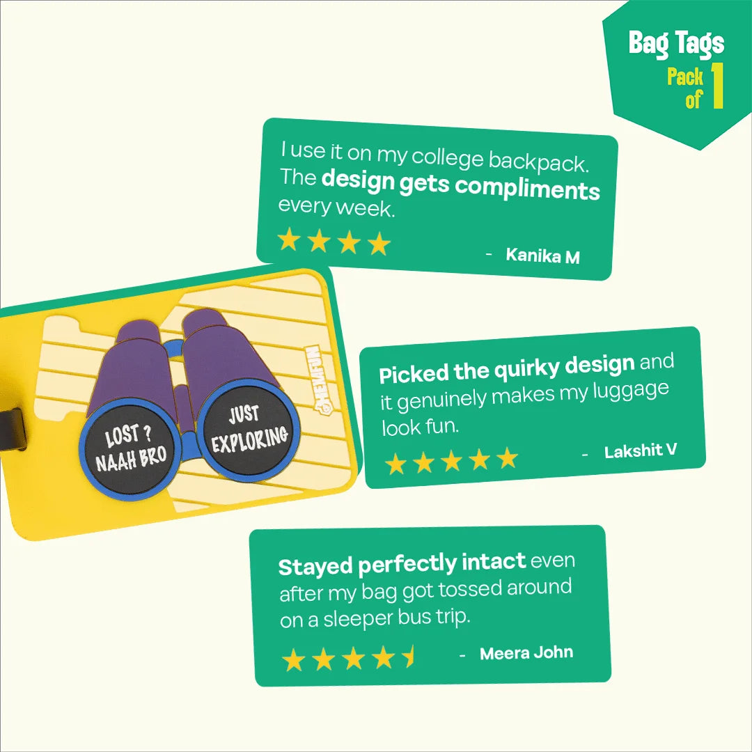 Bon Voyage! Bag Tags, Pack Of 1