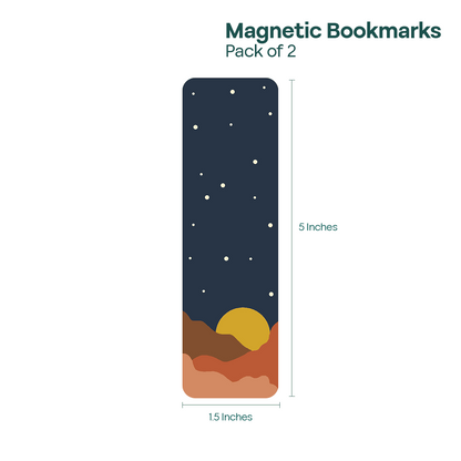 Magnetic Bookmarks Series 2, Pack of 2