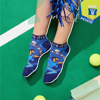 Paltan Certified! Unisex Socks, 100% Bamboo, Ankle Length, Pack of 12