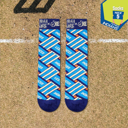 Stadium Slay! Unisex Socks, 100% Bamboo, Crew Length, Pack of 5