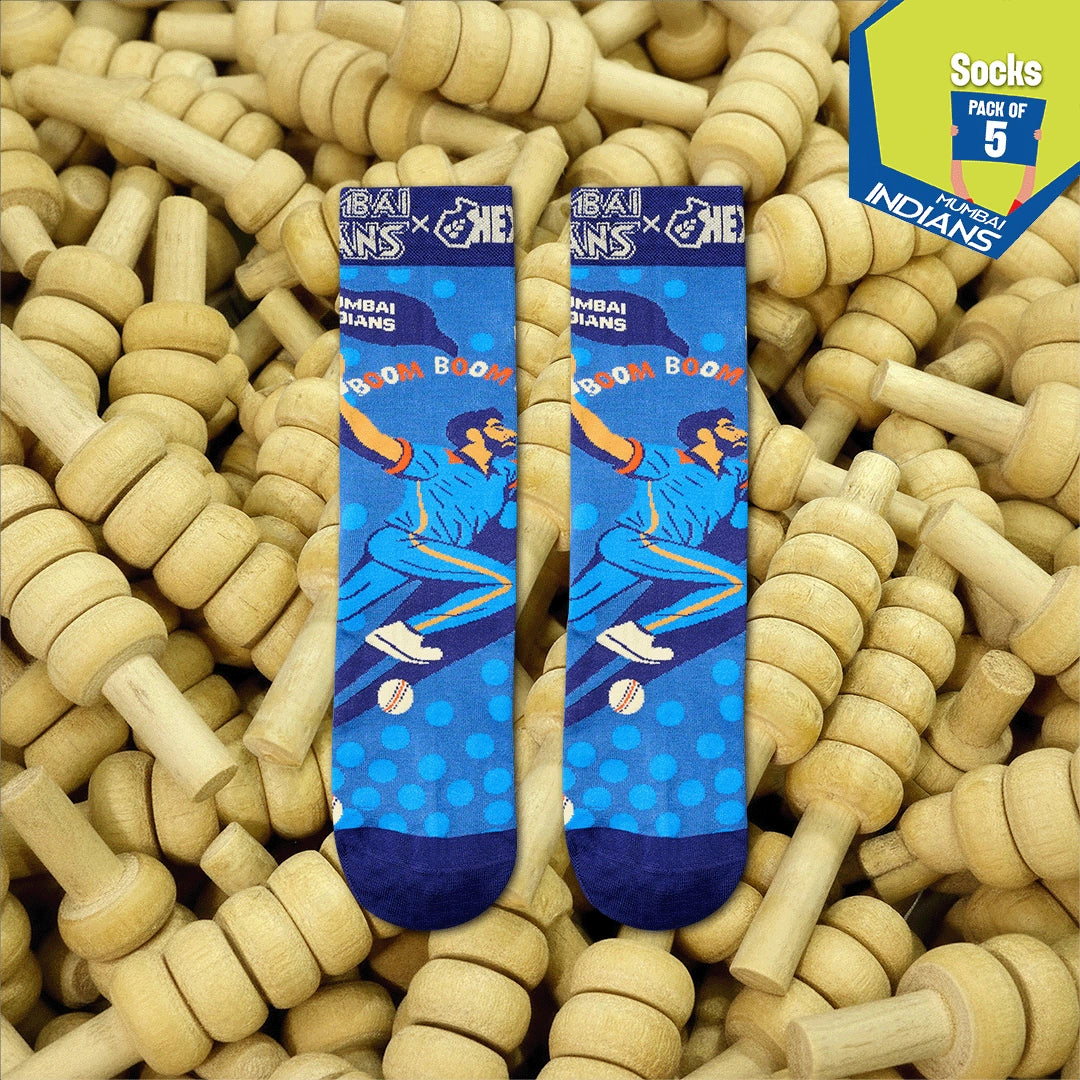 AALA RE! Unisex Socks, 100% Bamboo, Crew Length, Pack of 5