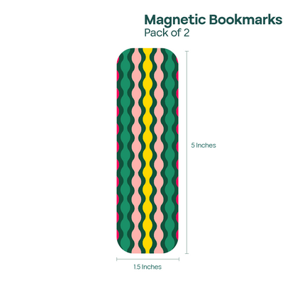 Magnetic Bookmarks Series 1, Pack of 2
