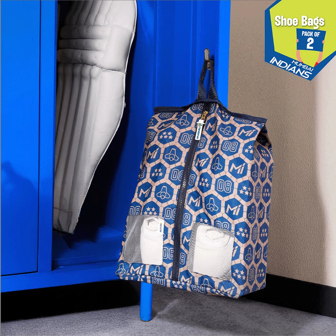 Pitch Prep! 100% Recycled Fabric, Unisex Shoe Bags, Pack of 2