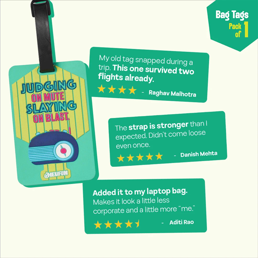 Slaying! Bag Tags, Pack Of 1