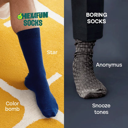 Midnight Mischief! Unisex Socks, 100% Organic Cotton, Crew Length, Pack of 2