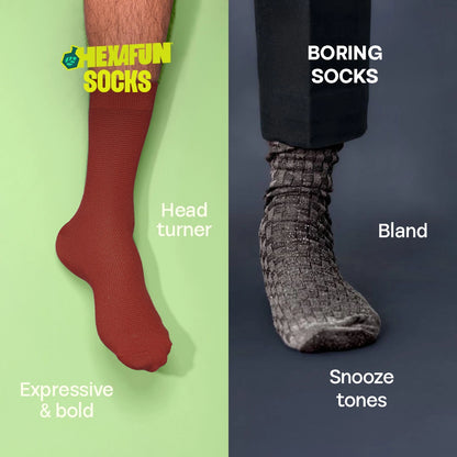 The Red Fury! Unisex Socks, 100% Organic Cotton, Crew Length, Pack of 2