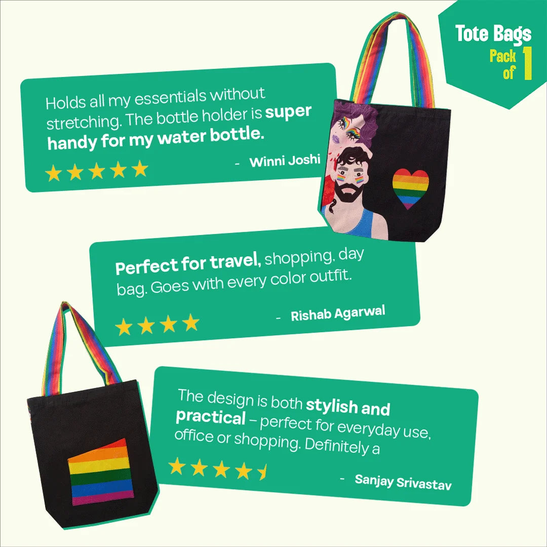 Free Love! Canvas Tote Bags, 100% Organic Cotton, Pack of 1