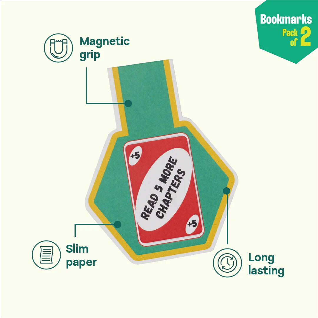 Chapter Chaos! Bookmarks, Pack of 2