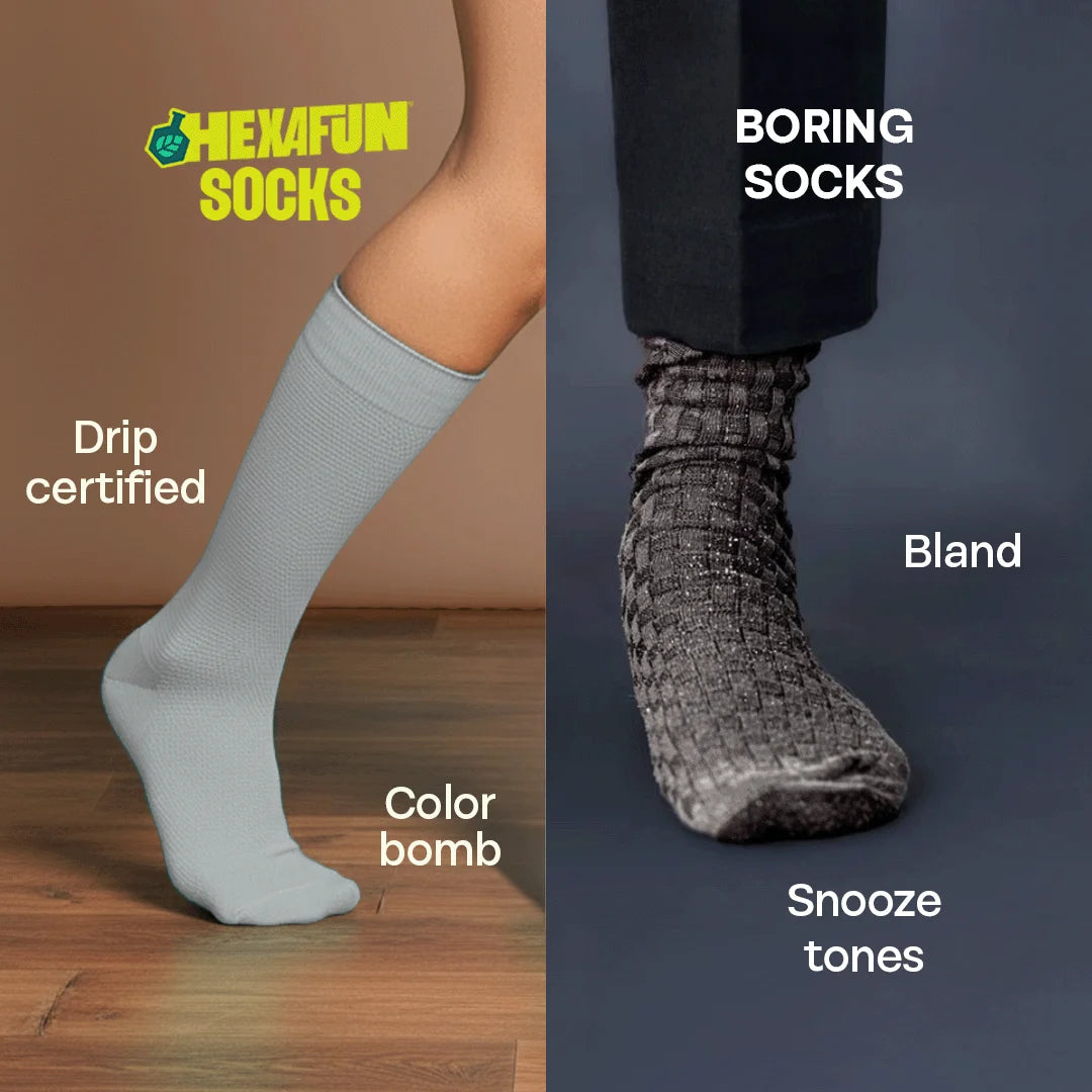 Earthbound! Unisex Socks, 100% Organic Cotton, Crew Length, Pack of 2