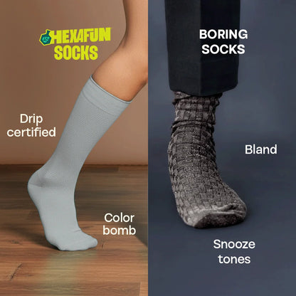 Earthbound! Unisex Socks, 100% Organic Cotton, Crew Length, Pack of 2