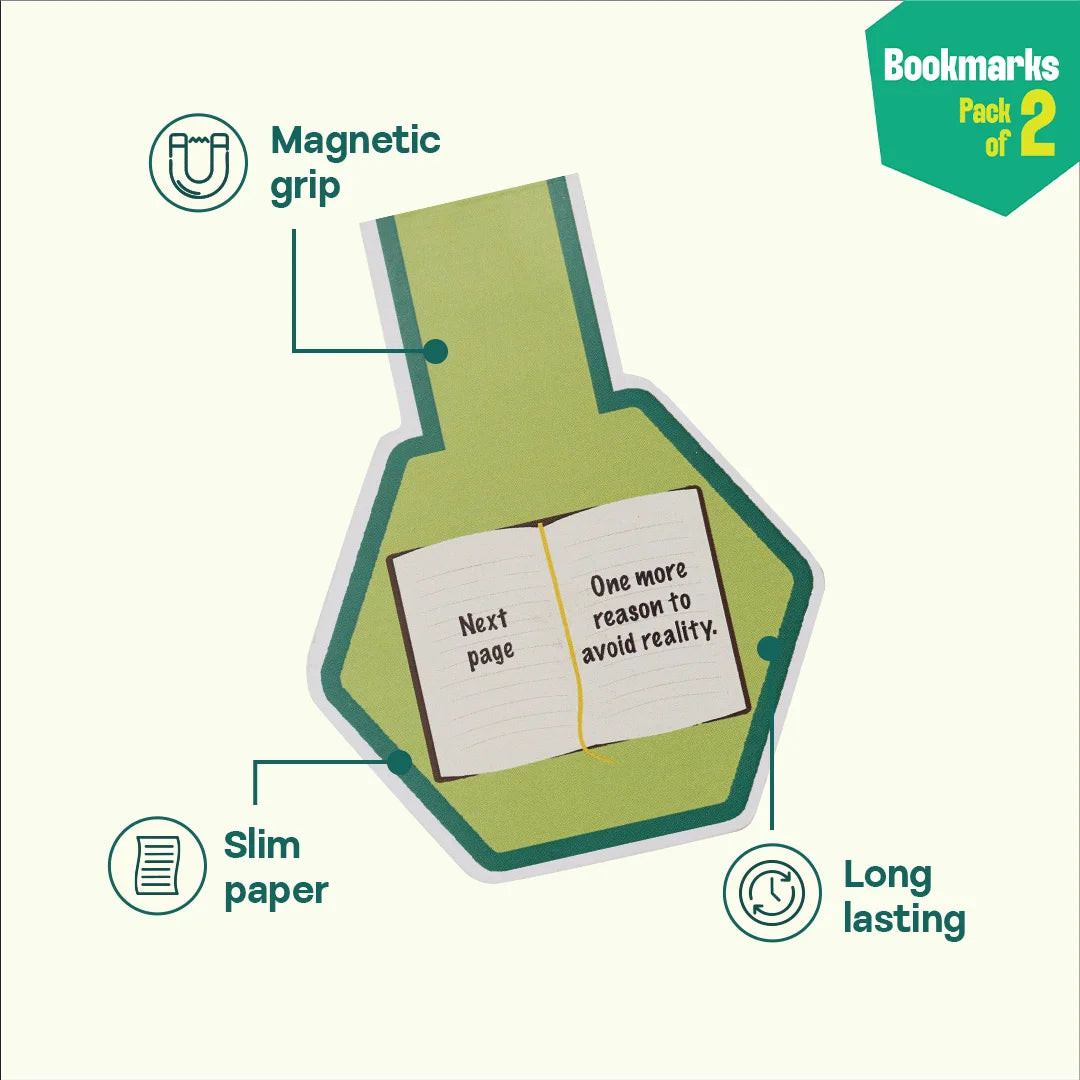 Fictional Fantasy! Bookmarks, Pack of 2