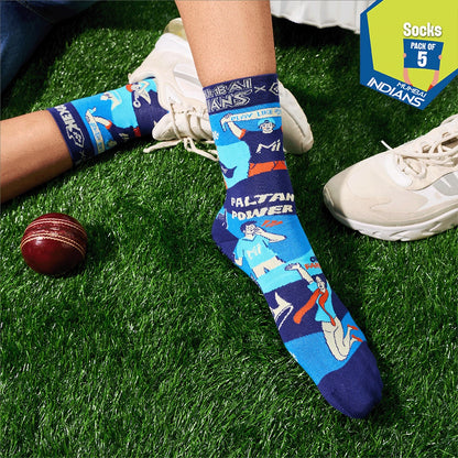 AALA RE! Unisex Socks, 100% Bamboo, Crew Length, Pack of 5