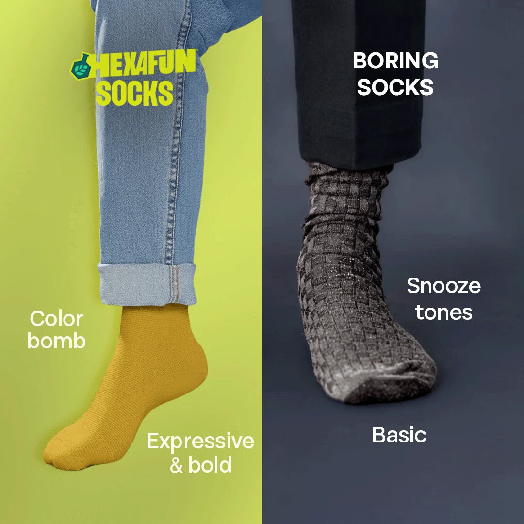 Dawn! Unisex Socks, 100% Organic Cotton, Crew Length, Pack of 2