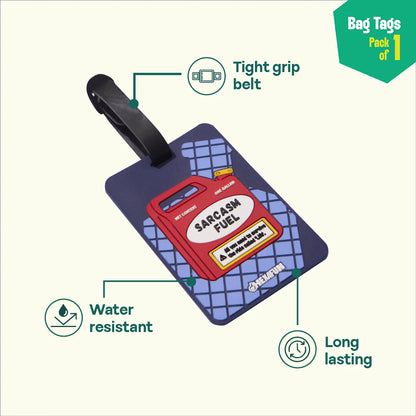 Sarcasm Fuel! Bag Tags, Pack Of 1