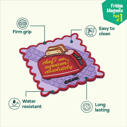 Survival Hack! Fridge Magnets, Pack of 1