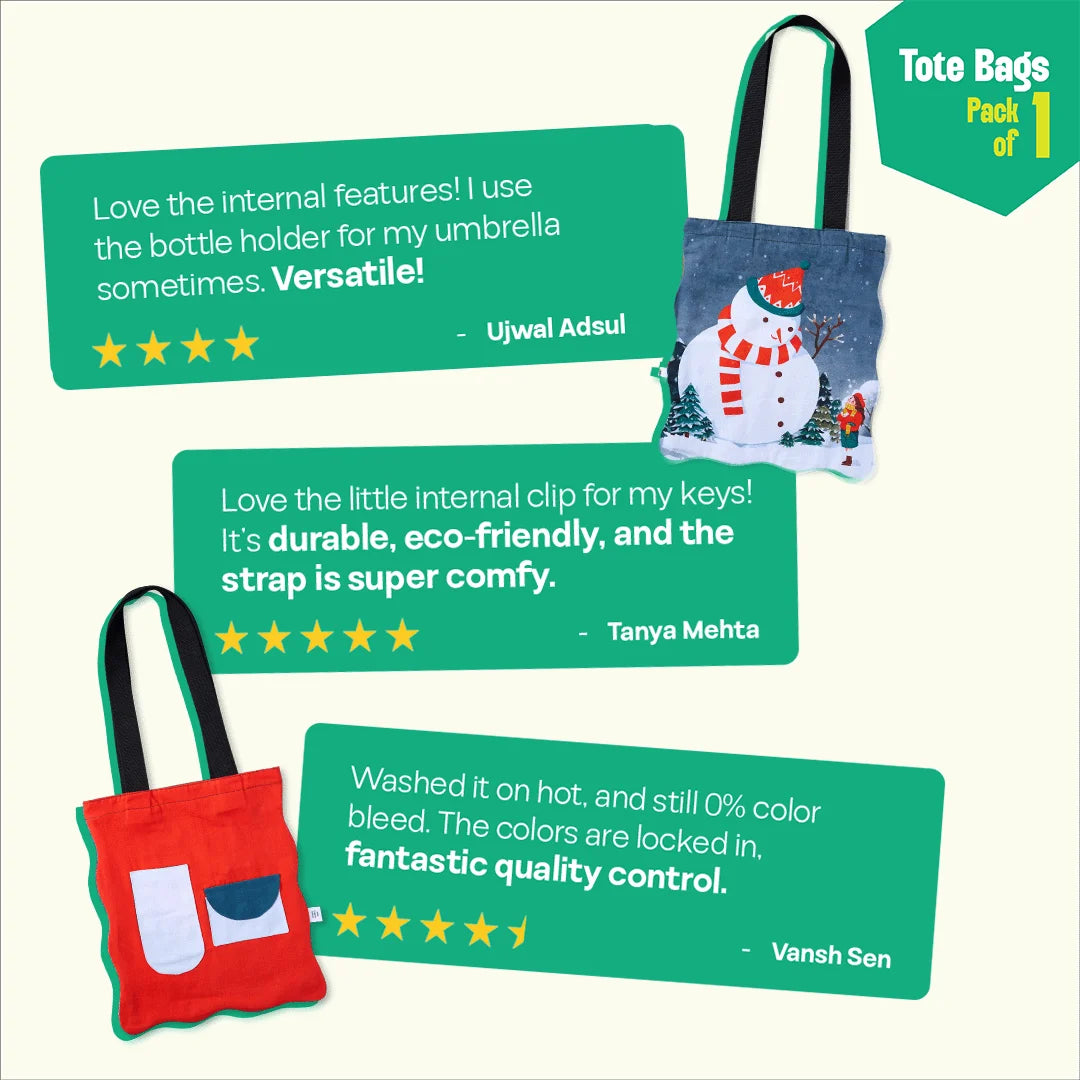 Chillin Hard! Canvas Tote Bags, 100% Organic Cotton, Pack of 1