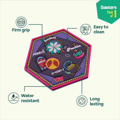 Full Petuk Vibe! Coasters, Pack of 1