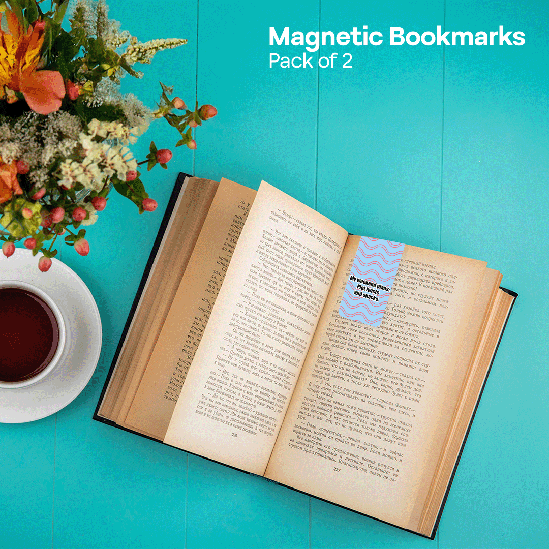 Magnetic Bookmarks Series 3, Pack of 2