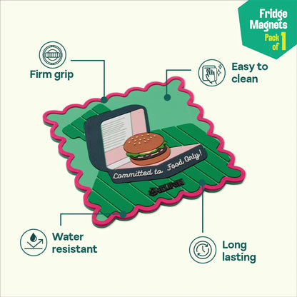 Foodie! Fridge Magnets, Pack of 1