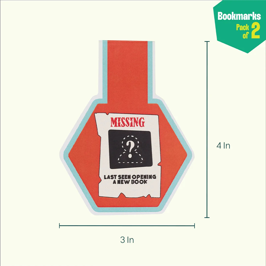 Chapter Chaos! Bookmarks, Pack of 2