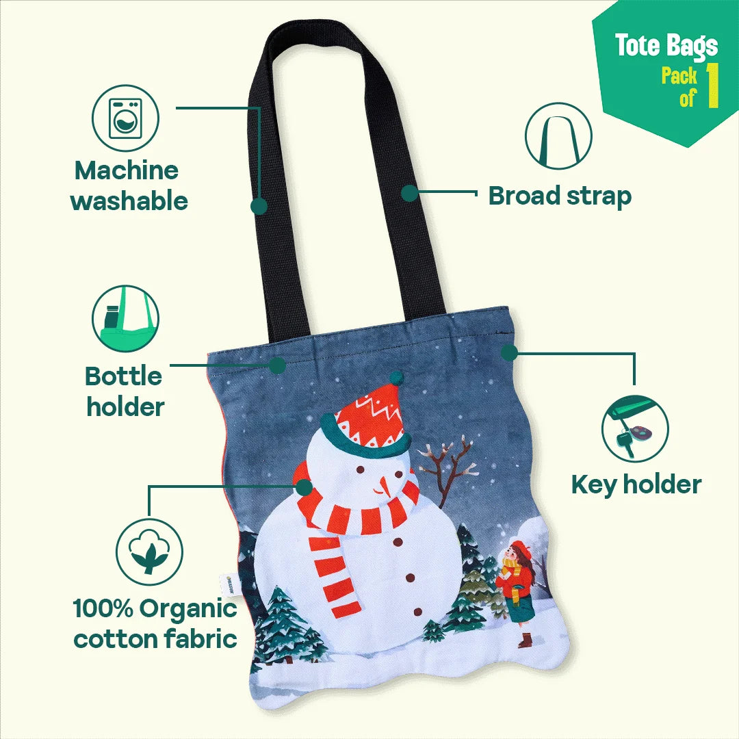 Chillin Hard! Canvas Tote Bags, 100% Organic Cotton, Pack of 1