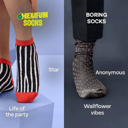 Monochromatic! Unisex Socks, 100% Bamboo, Ankle Length, Pack of 2