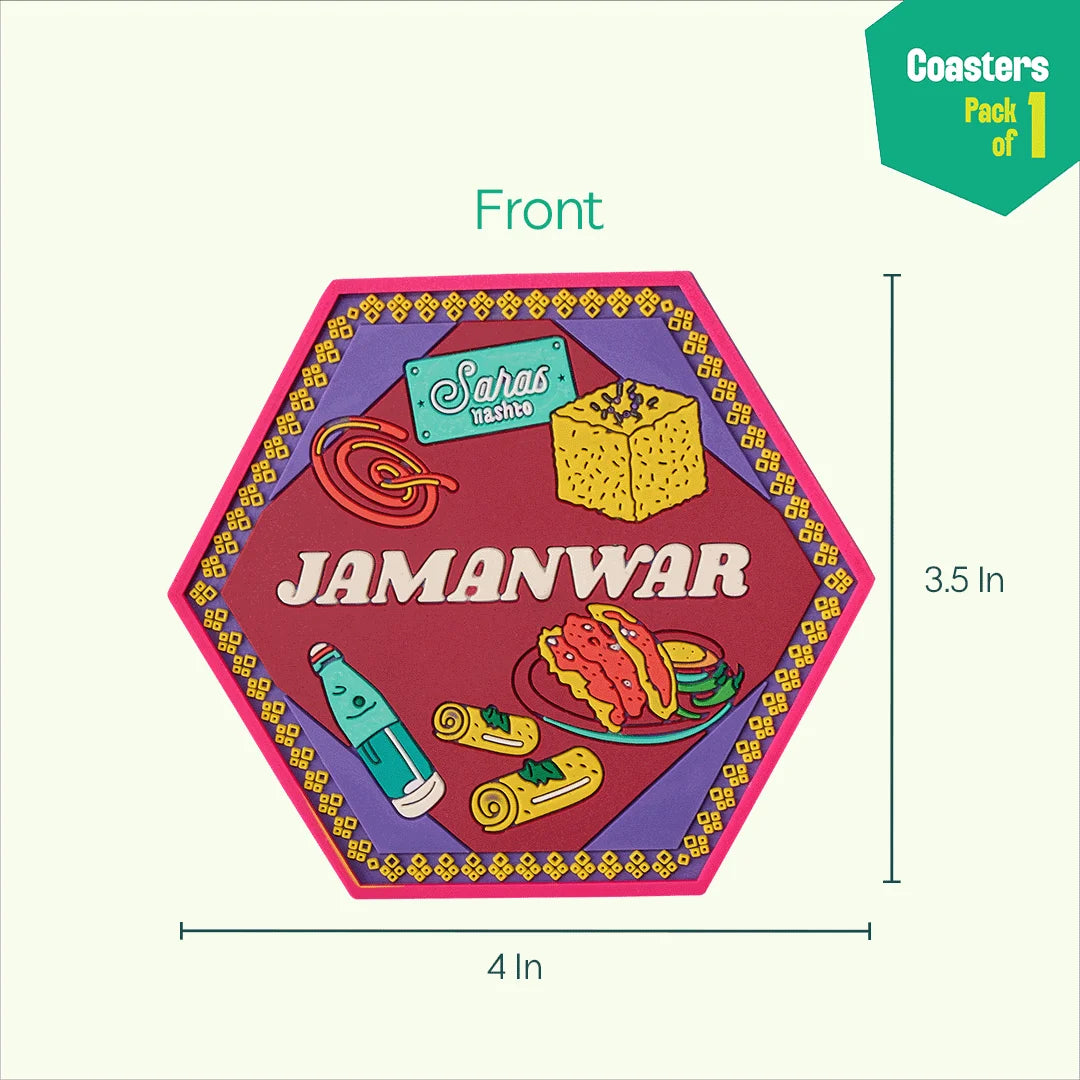 Saras AF! Coasters, Pack of 1