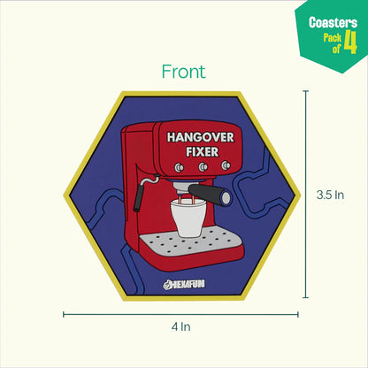 Sip Savers! Coasters, Pack Of 4