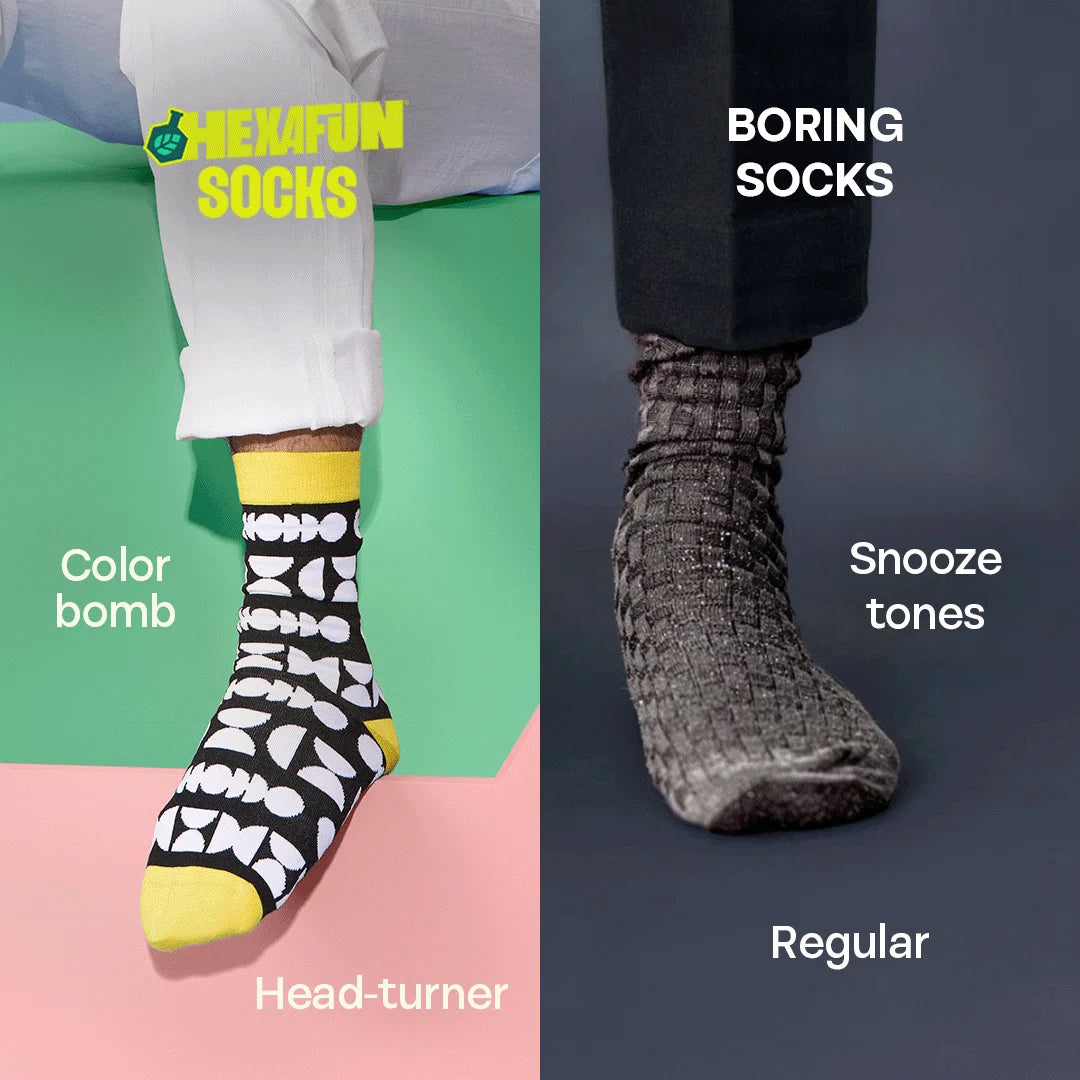 Mono-magic! Unisex Socks, 100% Bamboo, Crew Length, Pack of 2