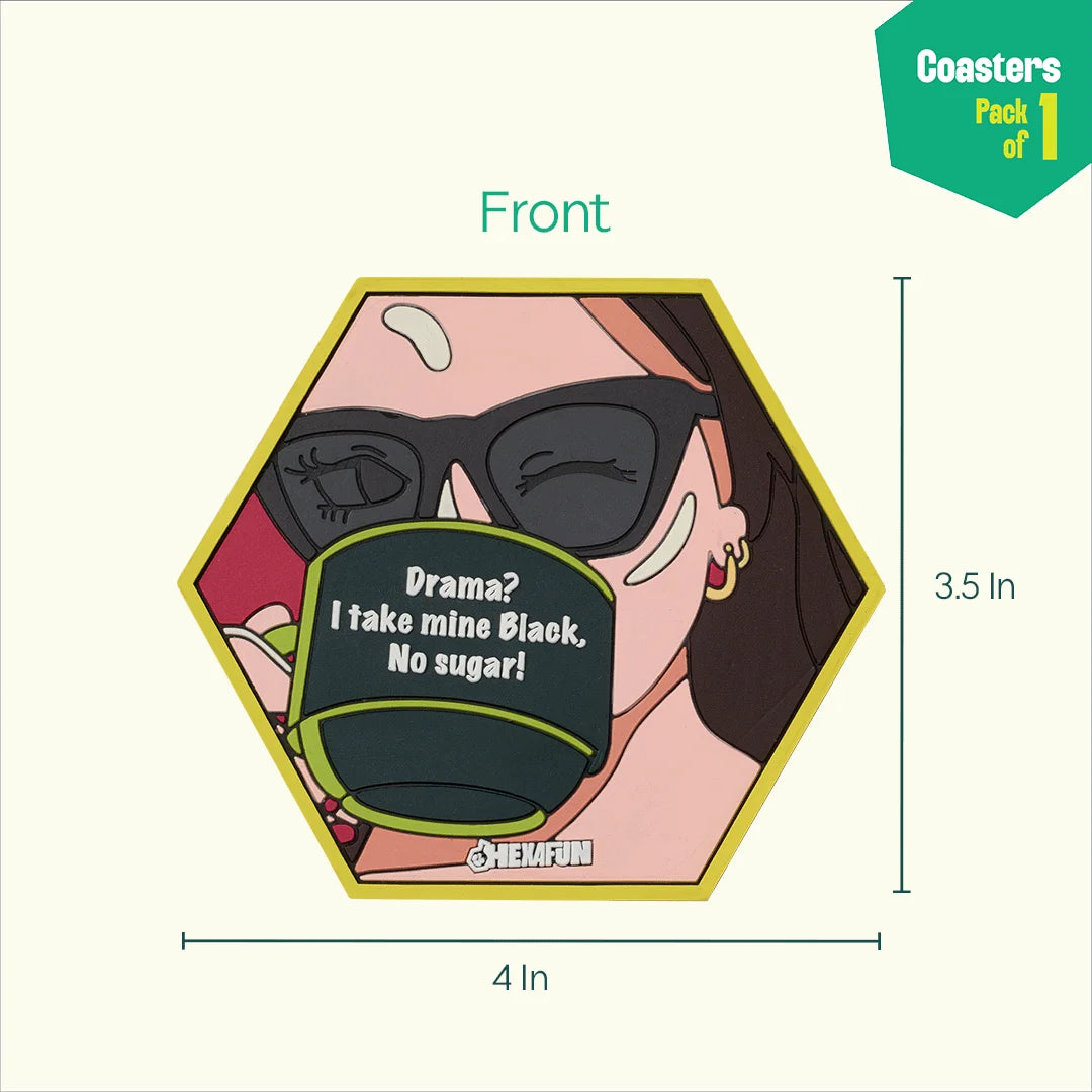 Drama! Coasters, Pack Of 1