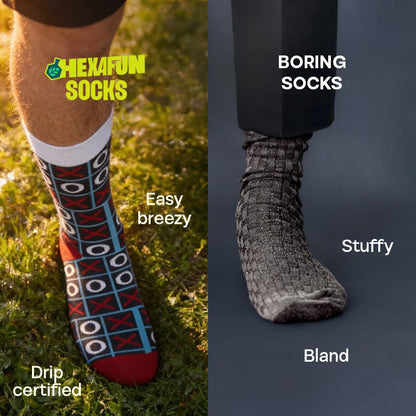Tomatino! Unisex Socks, 100% Bamboo, Crew Length, Pack of 2