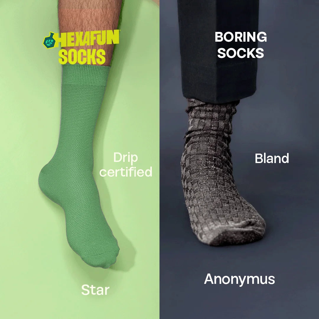 Lazy Maze! Unisex Socks, 100% Organic Cotton, Crew Length, Pack of 5
