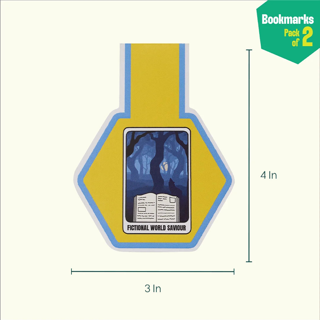 Fictional Fantasy! Bookmarks, Pack of 2