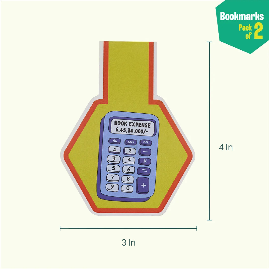 Old school geek! Bookmarks, Pack of 2