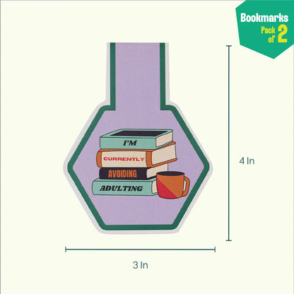 Plot Twist! Bookmarks, Pack of 2