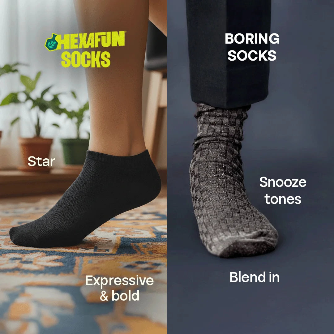 Black Spade! Unisex Socks, 100% Organic Cotton, Ankle Length, Pack of 2