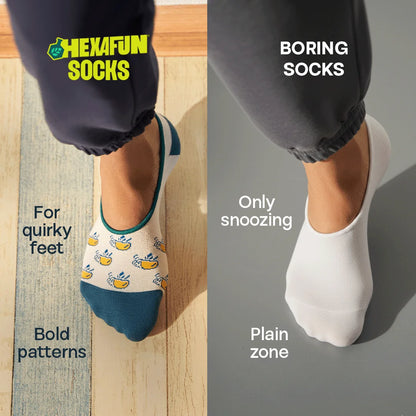 Vibe Check! Unisex Socks, 100% Organic Cotton, No Show, Pack of 2