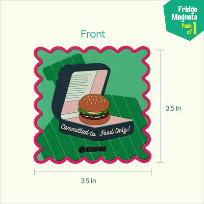 Foodie! Fridge Magnets, Pack of 1
