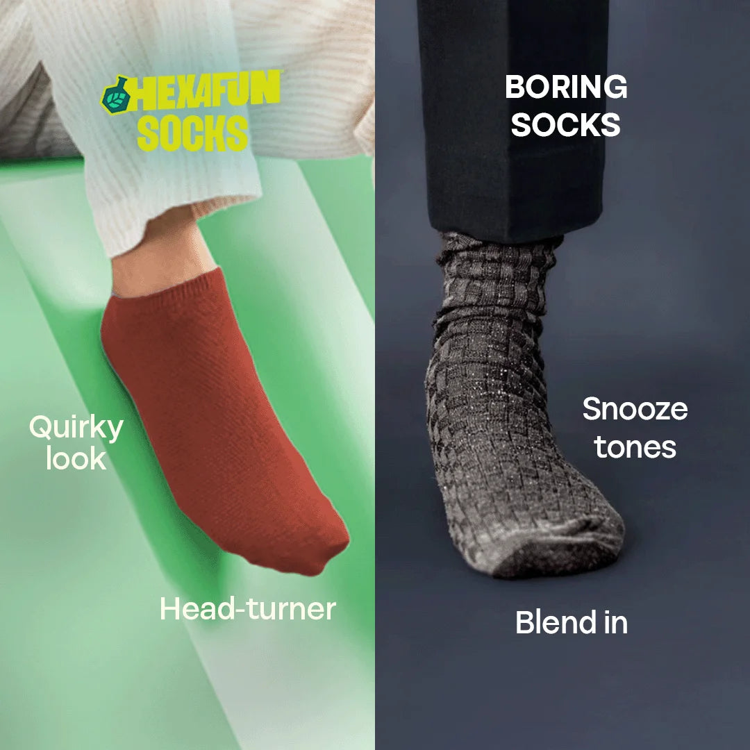 Dusky Latte! Unisex Socks, 100% Organic Cotton, Ankle Length, Pack of 2