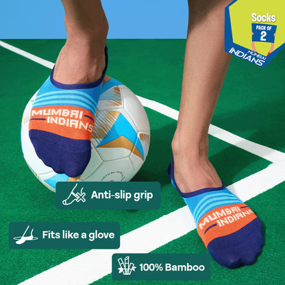 Paltan Rizz! Unisex Socks, 100% Bamboo, No Show, Pack of 2