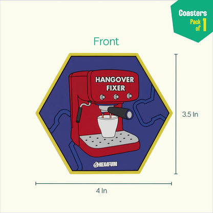 Hangover Fixer! Coasters, Pack Of 1