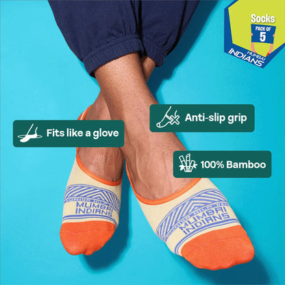 House Of Champions! Unisex Socks, 100% Bamboo, No Show, Pack of 5